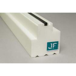 Podwalina termiczna XPS do zastosowania pod drzwi balkonowe, tarasowe i okna typu FIX.
Długość 1,25mb.