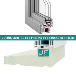 do Kömmerling 88 | Profine 88 | Trocal 88 | KBE 88